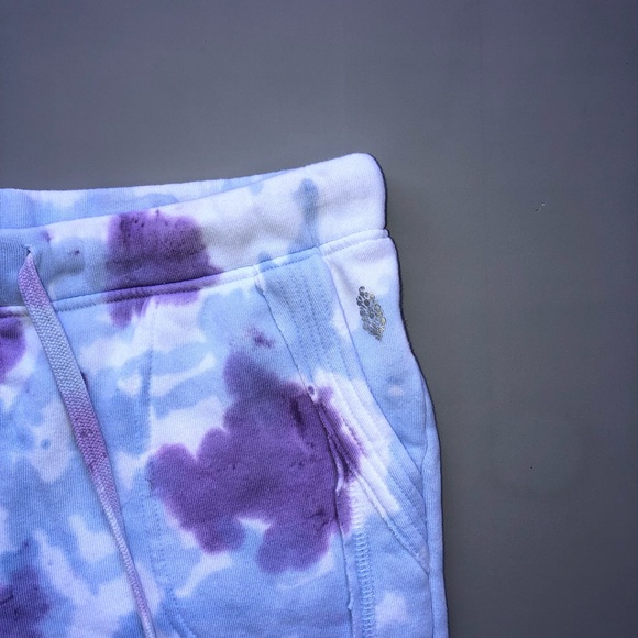 Free People Movement Set Work it out Jogger (small) And Hoodie (Medium) Tie Dye - Picture 15 of 16